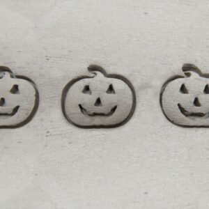Smiling Pumpkin Halloween border stamp for handbuild pottery Holiday Stamp - A Mayes Pottery