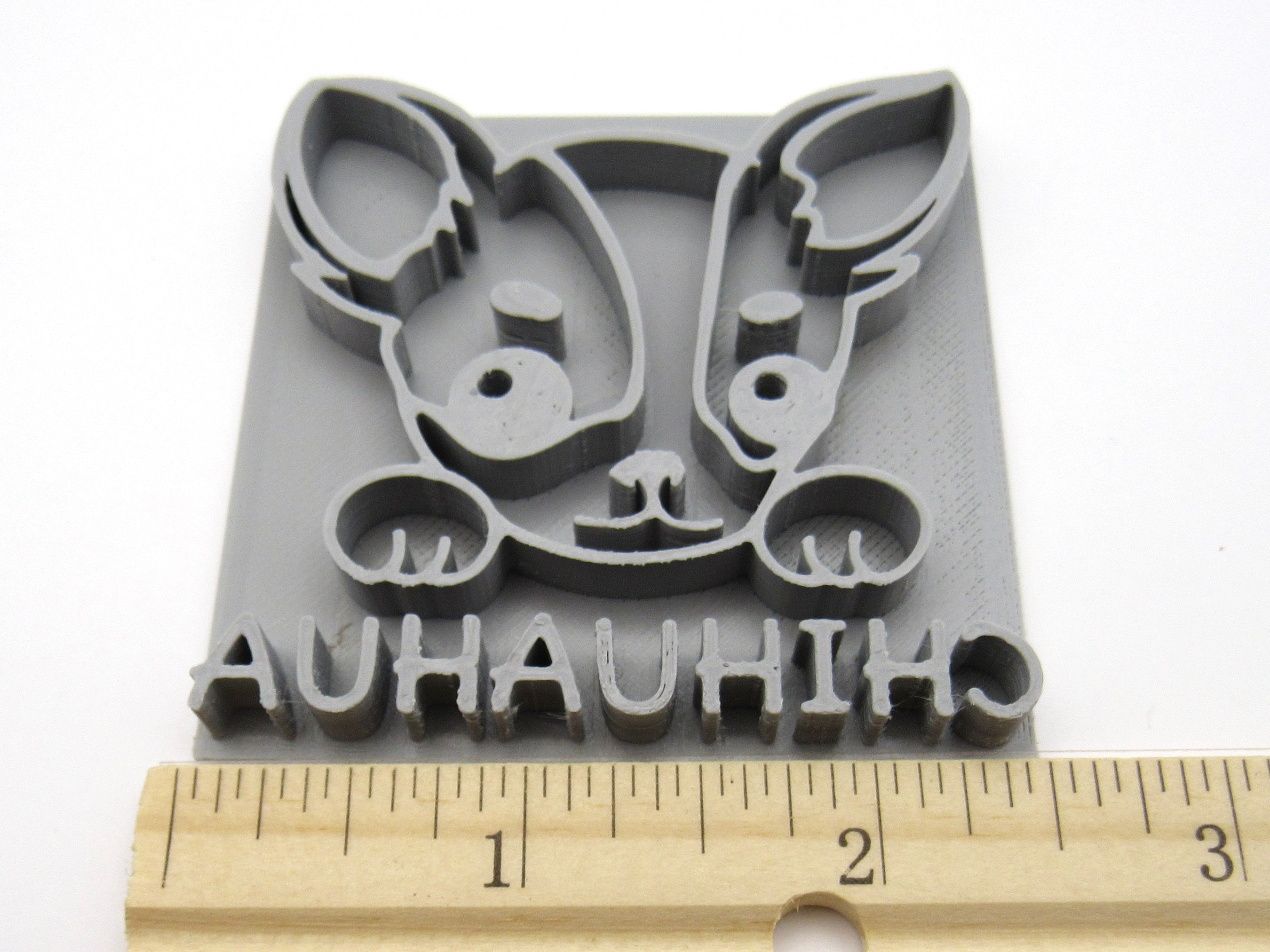 Chihuahua Dog Mug stamp design | dog clay stamp | handbuild pottery Mug Stamp - A Mayes Pottery