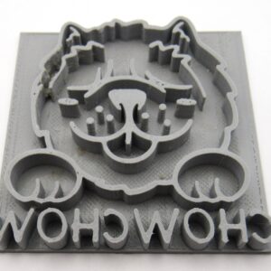 Chow Chow Dog Mug stamp design | dog clay stamp | handbuild pottery