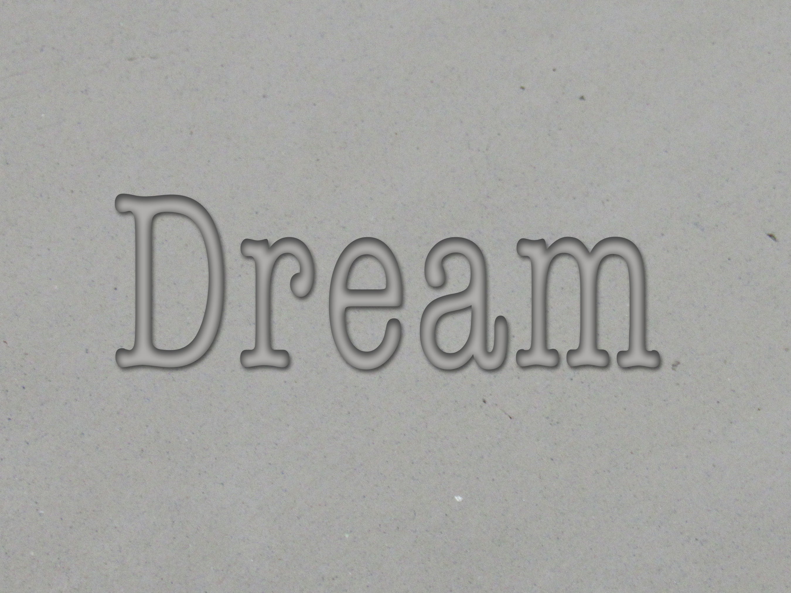Inspirational "Dream" pottery stamp, clay stamp for slab built pottery mugs