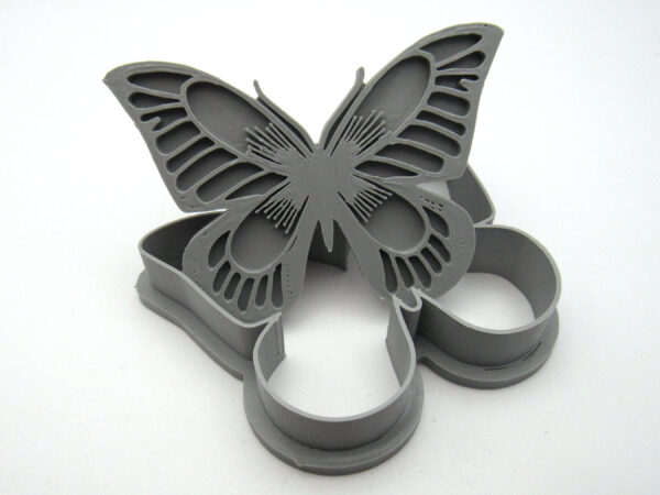 Butterfly Clay Stamp and cutter standing IMG_9466 copy