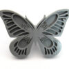 Butterfly clay stamp standing - White - IMG_9242 copy
