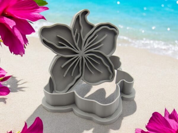 Hibiscus-Flower-Stamp-with-cutter-standing-IMG_9469-tropical scene-Photoroom