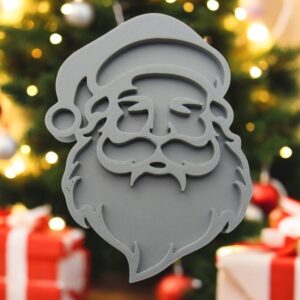 Shaped Traditional Santa Stamp - Christmas - IMG_0089 copy