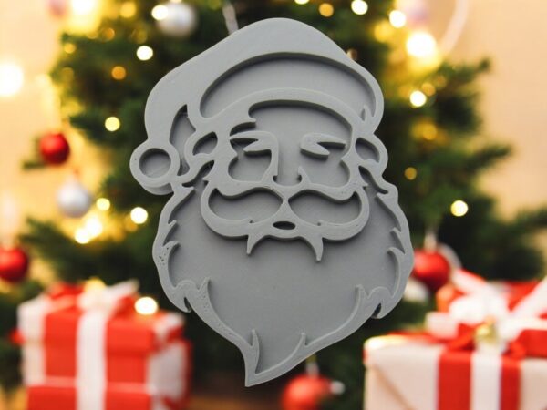 Shaped Traditional Santa Stamp - Christmas - IMG_0089 copy