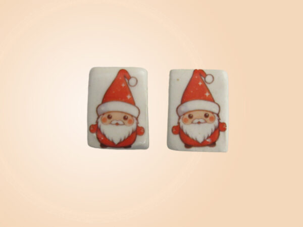 Santas-Face-Post-Earring-tan-background-scaled-1jpg