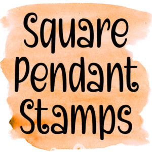 Square Pendant Stamps