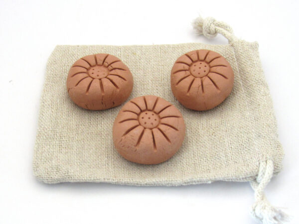 Aromatherapy stones terracotta clay essential oils diffuser - Image 3